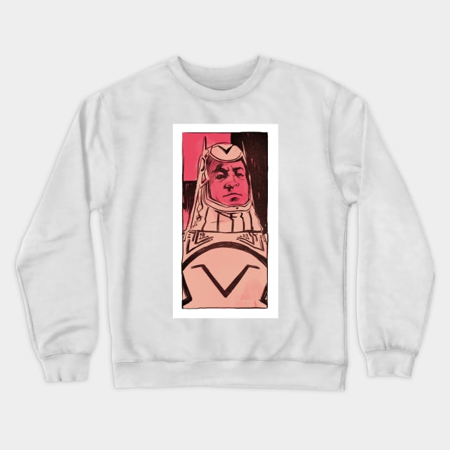 Sark portrait Crewneck Sweatshirt by deimos-remus